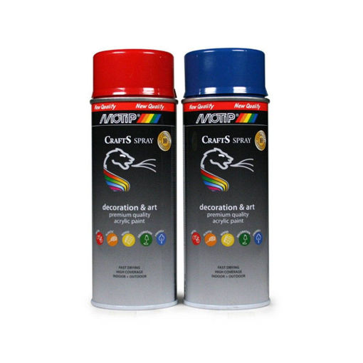 SPRAY CRAFTS MOTIP 695957 RAL 9010