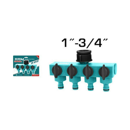 TOTAL ΔΙΑΝΟΜΕΑΣ ΠΟΛΛΩΝ ΕΞΟΔΩΝ 1"- 3/4" (THHC604101)