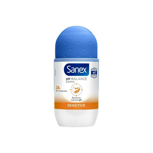 SANEX roll on women 50ml sensitive
