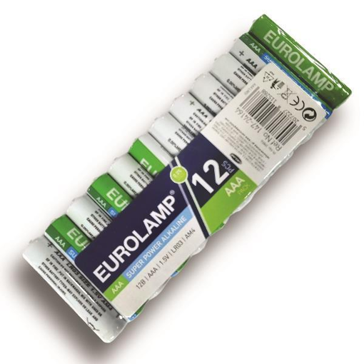 ΜΠΑΤΑΡΙΑ ΑΛΚΑΛΙΚΗ ΑΑΑ (LR03) 12ΤΜΧ 1,5V