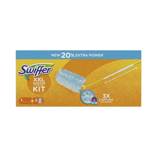 Swiffer πανάκι ξεσκονίσματος με χειρολαβή & 2 ανταλλακτικά duster kit xxl (3τεμ.)