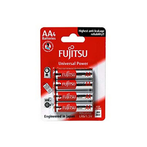 FUJITSU BATTERIES UNIVERSAL LR6 AA 4S