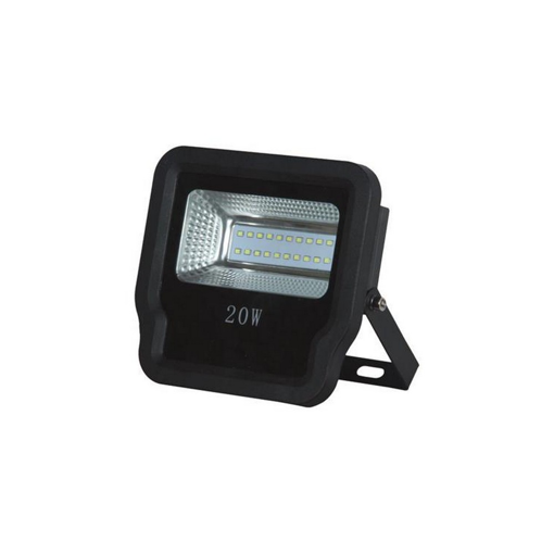 ΠΡΟΒΟΛΕΑΣ LED SMD 20W IP65 85-265V 4000K ΜΑΥΡΟΣ PRO