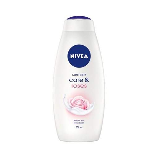 NIVEA BATH 750ml CARE & ROSES