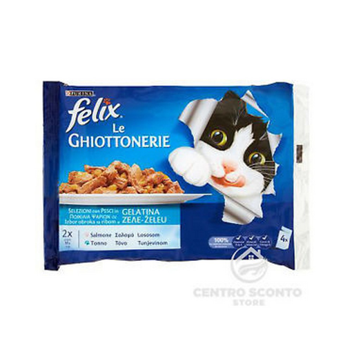 FELIX ΓΑΤΑΣ ΣΟΛΩΜΟΣ ΤΟΝΟΣ 4Χ100 gr