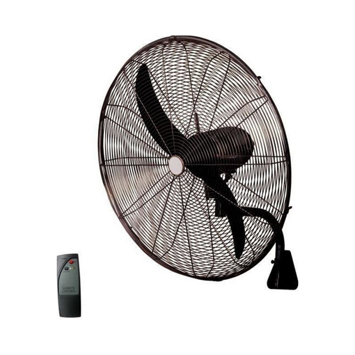 ΑΝΕΜΙΣΤΗΡΑΣ ΜΕΤΑΛΛΙΚΟΣ ΤΟΙΧΟΥ Φ66 ΜΑΥΡΟΣ 180W