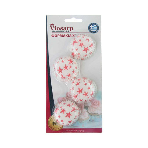ΦΟΡΜΑΚΙΑ ΧΑΡΤΙΝΑ VC1387 100ΤΕΜ ΣΤΡΟΓΓΥΛΑ MINI VIOSARP