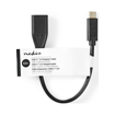 Καλώδιο OTG, USB 3.2 Gen 1x1 Type-C αρσ. - USB Α θηλ., 0.20m.