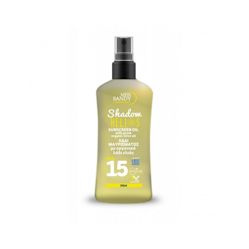ΑΝΤΙΗΛΙΑΚΟ ΛΑΔΙ ΜΑΥΡ MS SPF 15  200ML