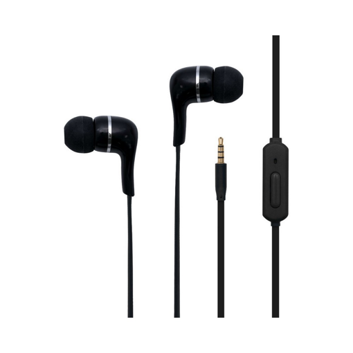 TOSHIBA AUDIO WIRED EAR BUDS BLACK