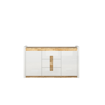 Μπουφές Alameda white gloss-westminster oak-white gloss Μ172 X Π41 X Y96,5