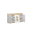 Μπουφές Alameda white gloss-westminster oak-white gloss Μ172 X Π41 X Y96,5