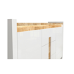 Μπουφές Alameda white gloss-westminster oak-white gloss Μ172 X Π41 X Y96,5