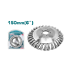 TOTAL ΚΕΦΑΛΗ ΜΕΣΙΝΕΖΑΣ UNIVERSAL ΣΥΡΜΑΤΟΒΟΥΡΤΣΑ Φ-150mm / 6 (TAC39061)