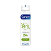 Sanex αποσμητικό σώματος zero 0% respect & control (150ml)