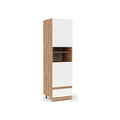 SOFT SD60RV(60TALL CABINET) ΤΡΟΦΟΘΗΚΗ 60*56*213.4 ΛΕΥΚΗ ΒΕΛΑΝΙΔΙΑ