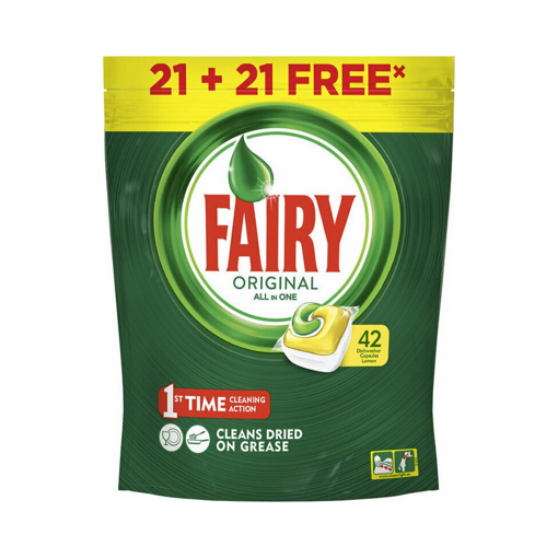 FAIRY DW TABS 22+22 ALL IN ONE LEMON