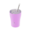 Coffee Mug Save The Aegean Ποτήρι Θερμός με Καλαμάκι Lavender Purple 350ml