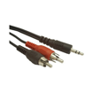 CABLEXPERT 3.5mm STEREO TO RCA PLUG CABLE 2.5m