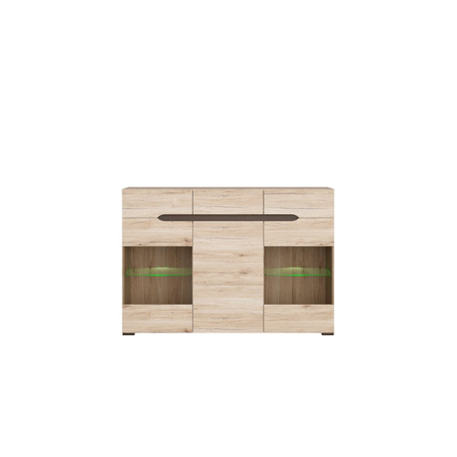 ΜΠΟΥΦΕ ELPASSO 150Χ41.5Χ104.5 ΦΩΤ ΠΡΟΕΡΑΙΤΙΚΟΣ san remo light oak