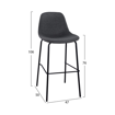ΣΚΑΜΠΟ VINCENT HM8579.10 ΜΕ ΜΕΤΑΛΛΙΚΟ ΣΚΕΛΕΤΟ ΚΑΙ ΥΦΑΣΜΑ ΣΕ ΓΚΡΙ ΧΡΩΜΑ 47Χ50Χ106Υεκ.