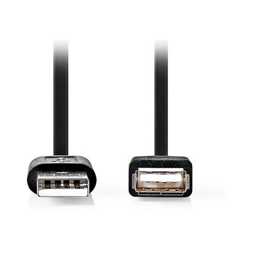 Καλώδιο USB High-Speed Α αρσ. - USB A θηλ., 1.00m.