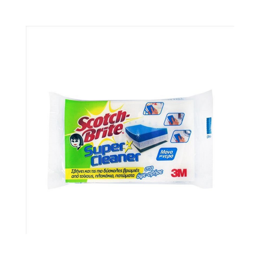 SCOTCH BRITE ΣΦΟΥΓΓΑΡΑΚΙ ΜΑΓΙΚΗ ΓΟΜΑ ΕΛΛΗΝΙΚΟ