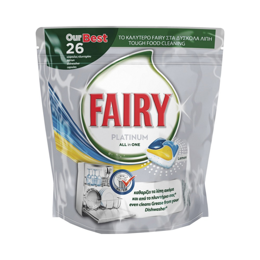 FAIRY DW TABS 65 PLATINUM LEMON