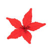 ORNAMENT RED POINSETTIA 20CM
