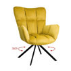 ΠΟΛΥΘΡΟΝΑ YELLOW VELVET ΠΕΡΙΣΤΡΕΦΟΜΕΝΗ