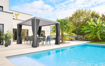 EVORA GAZEBO ΑΛΟΥΜΙΝΙΟΥ ΓΡΑΦΙΤΗΣ  3.6X3,6M GRAP (4KIB)