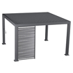 186868 1.2 m graphite slatted shutter for side of Amira gaz3.6 m (ΔΙΑΣΤ 113Χ6Χ238.65)