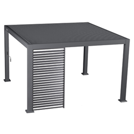 186868 1.2 m graphite slatted shutter for side of Amira gaz3.6 m (ΔΙΑΣΤ 113Χ6Χ238.65)