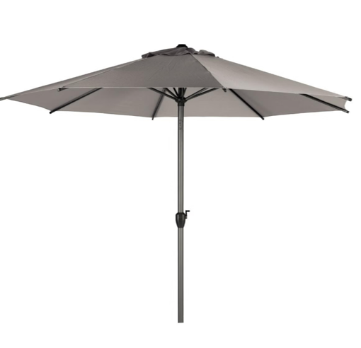 (P) ΟΜΠΡΕΛΑ Oasis taupe straight tilting parasol 3 m