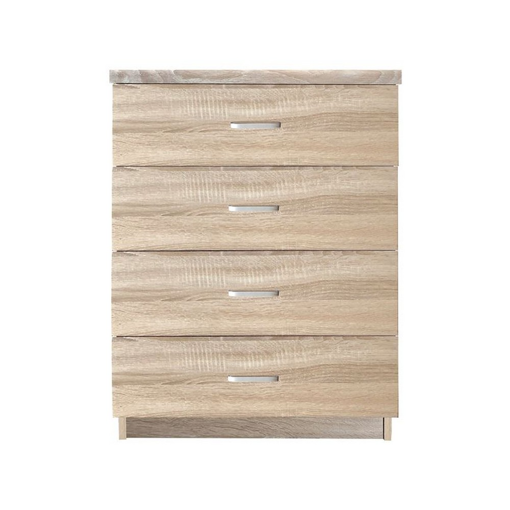 DRAWER Συρταριέρα με 4 Συρτάρια - Sonoma 60x40x80cm