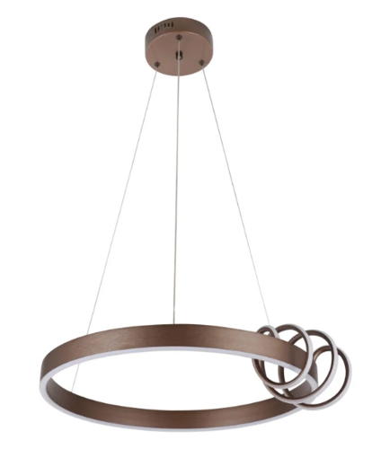 PDC 650-1 BW ΚΡΕΜΑΣΤΟ LED ΚΑΦΕ ΚΥΚΛΟΣ ΜΕ ΕΛΑΤΗΡΙΟ 50W 3000K