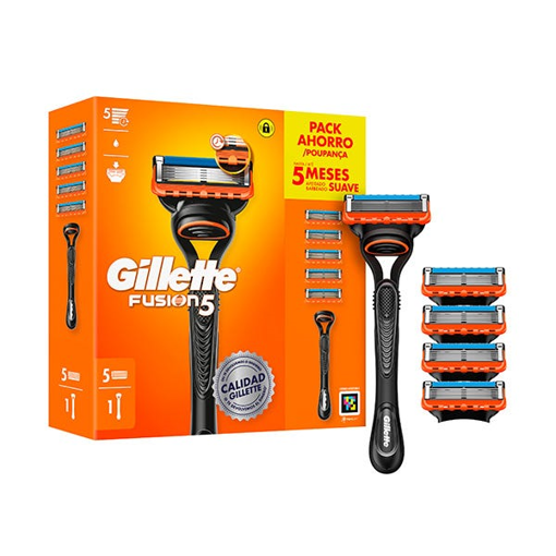 GILLETTE ΞΥΡΙΣΤΙΚΗ ΜΗΧΑΝΗ ΜΕ 5 ΑΝΤΑΛΛΑΚΤΙΚΑ 5ΛΕΠΙΔΩΝ FUSION5