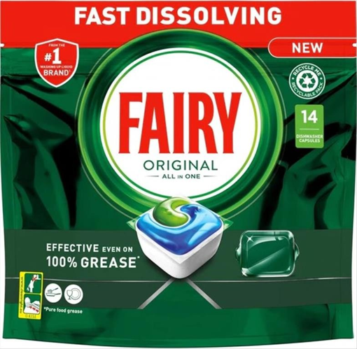 FAIRY ALL IN ONE 14 ΤΑΜΠΛΕΤΕΣ ORIGINAL (189ΓΡ)