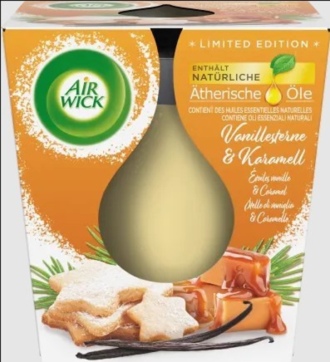 AIRWICK ΑΡΩΜΑΤΙΚΟ ΚΕΡΙ 105ΓΡ ΒΑΝΙΛΙΑ ΚΑΡΑΜΕΛΑ