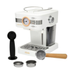 Oak Μηχανή Espresso 950W Πίεσης 15bar για Cappuccino Λευκή