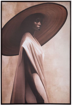 BIG HAT WOMAN ΠΙΝΑΚΑΣ 83Χ123 WENGE ΚΟΡΝΙΖΑ