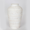 ΒΑΖΟ, ΛΕΥΚΟ, 22.5x22.5x35.5cm