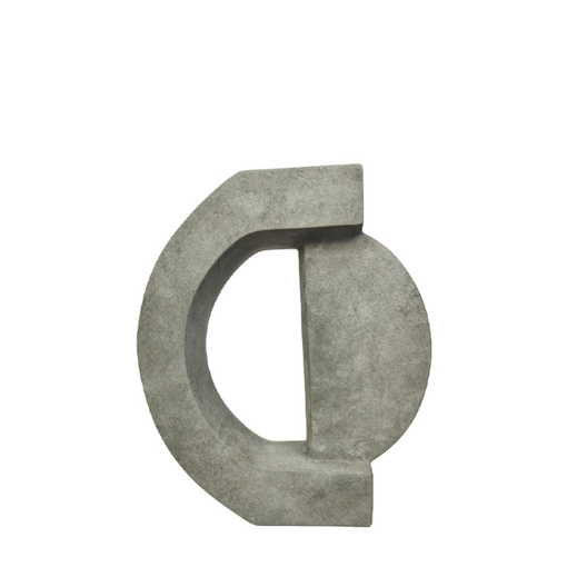 ΚΕΡΑΜΙΚΟ ΒΑΖΟ ΓΚΡΙ ΠΕΤΡΑΣ ΜΙΝΙΜΑΛ - 23.5x9x27.5cm