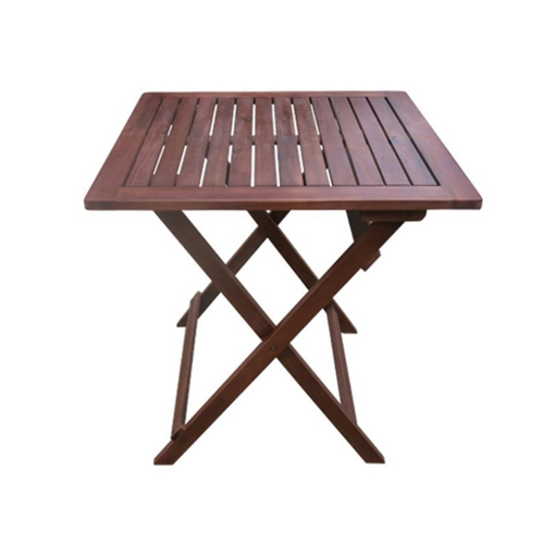 EASY Τραπέζι Πτυσσόμενο Ξύλο Acacia 70x70 H.70cm