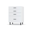 MODEST WHITE LD-(3+1)60/82 ΚΑΤΩ ΣΥΡΤΑΡΙΕΡΑ 60*48*82
