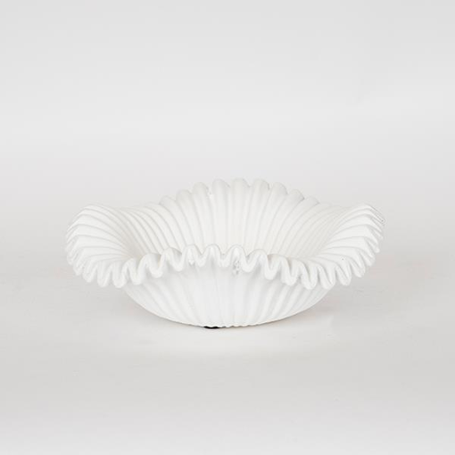 ΚΑΣΠΩ, ΚΕΡΑΜΙΚΟ, ΑΣΠΡΟ, 27.5x27.5x9cm