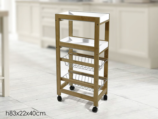 ΜΑΝΑΒΗΣ ΤΡΟΛΕΙ ΞΥΛ/ΛΕΥΚΟ 4ΡΑΦ 22X40XH83