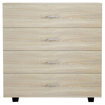 ΣΥΡΤΑΡΙΕΡΑ ΜΕΛΑΜΙΝΗΣ ME 4 ΣΥΡΤΑΡΙΑ SONOMA HM8996.01 80x40x83εκ.