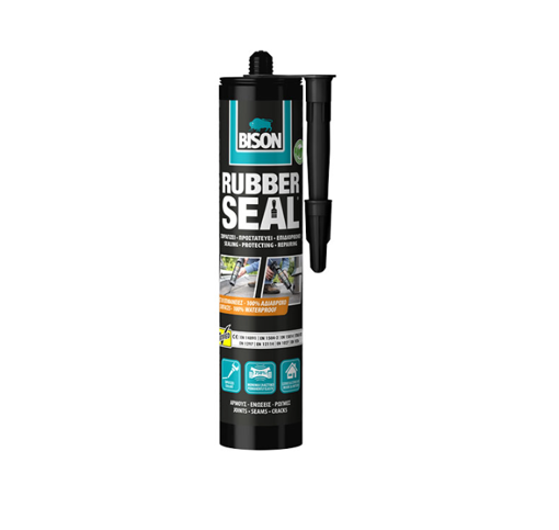 Rubber Seal Σφραγιστική Σιλικόνη Μαύρη 310ml