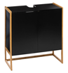 ΒΑΣΗ ΕΠΙΠΛΟ ΜΠΑΝΙΟΥ W. 70 x D. 33 x H. 80 cm Natureo black vanity unit
